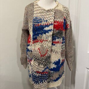 FREE PEOPLE Women's Cardigan Sweater Wool Blend